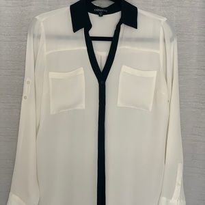 Express collard blouse